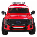 Elektrické autíčko - Ford Super Duty - červené